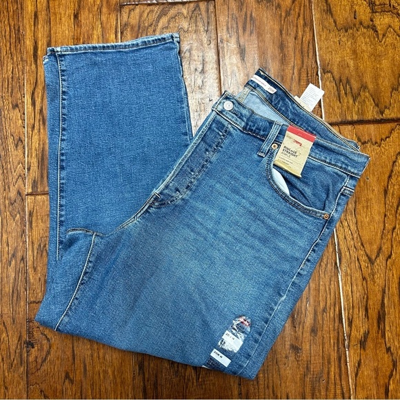 Levi's ribcage straight ankle jeans NWT - Picture 1 of 9